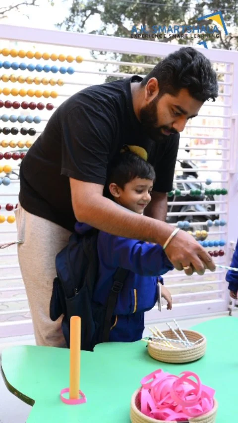Innovation in Education begins at the gate! 🚪✨
When parents become partners in learning, even morning arrivals turn into meaningful moments. 💖👨‍👩‍👧‍👦
Watch our little ones light up as they engage in fun gate activities with their super moms and dads! 🌈🎨📚
.
.
.
#InnovationInEducation #GateActivities #ParentInvolvement #AKSmartshala #TogetherWeGrow #JoyfulStart